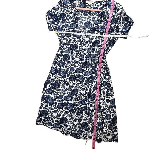 & Other Stories Mini Wrap Dress In Floral Lucia Print - Picture 11 of 16